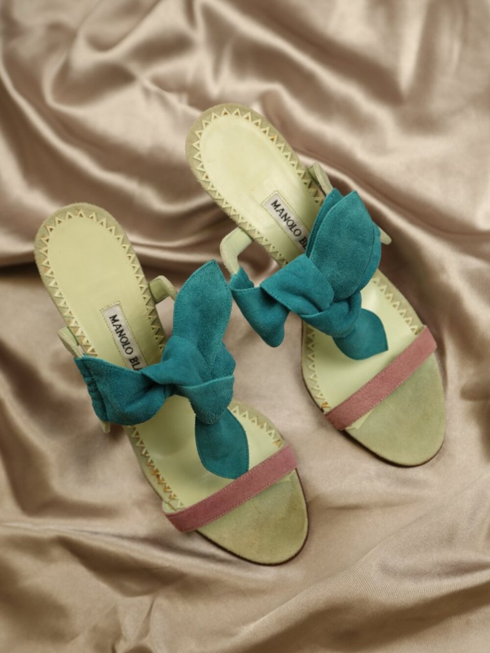 Extremely Rare Manolo Blahnik Sandals - Picture 1 of 12